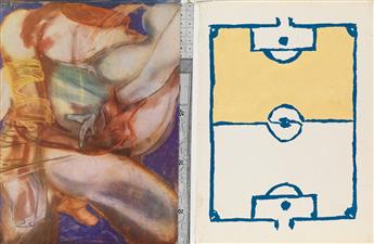 CLEMENTE, FRANCESCO. Francesco Clemente: Watercolours.